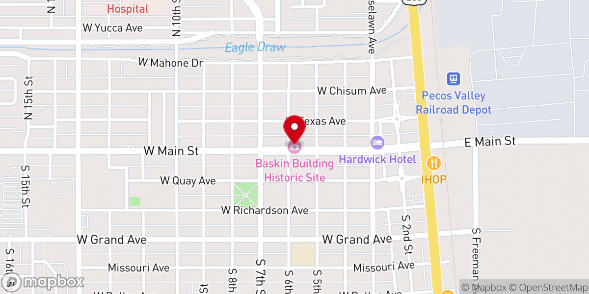 Map showing location of Saint Pauls Episcopal Church