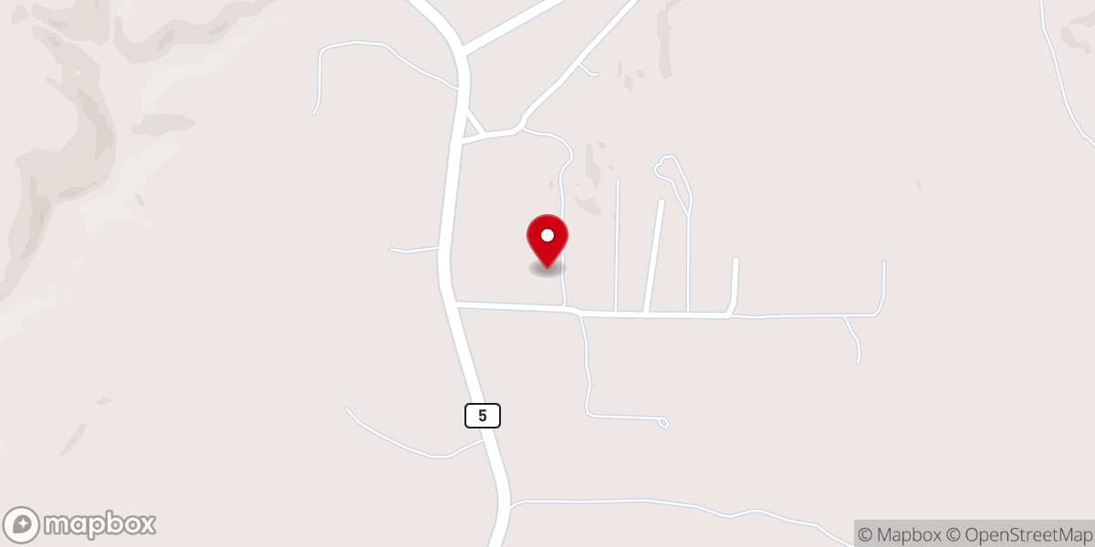 Map showing location of Pleasant Valley Missionary Baptist Church