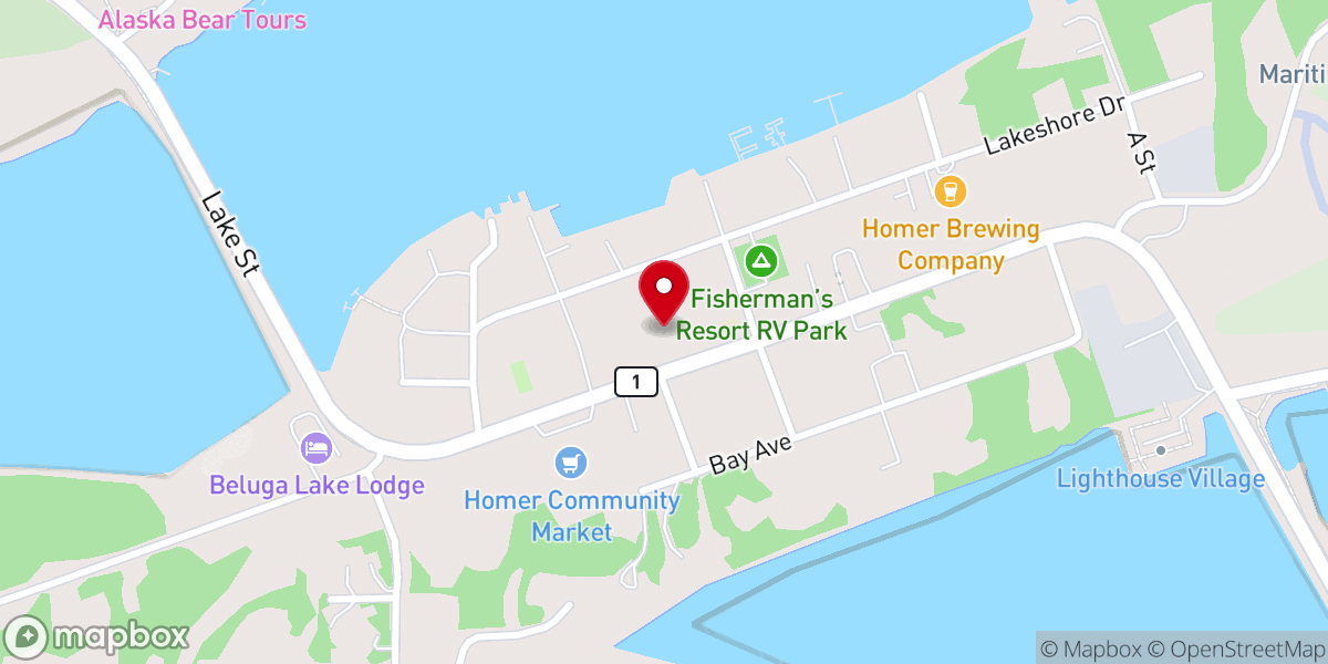 Map showing location of Alaska Mindfulness Retreat