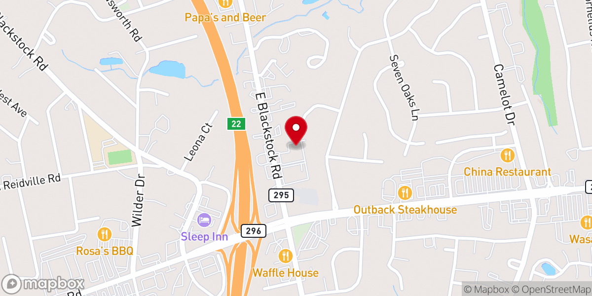 Map showing location of Breakthrough Nation Church