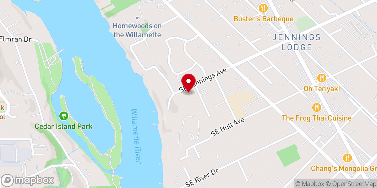 Map showing location of Gladstone Church-The Nazarene