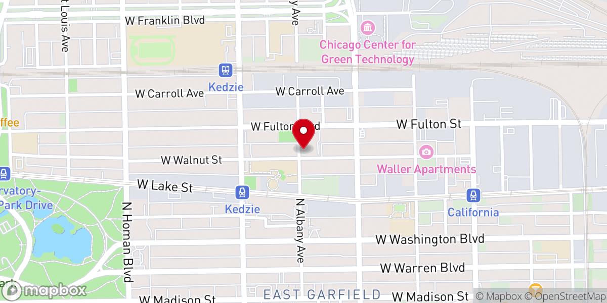 Map showing location of Chaplain Baptist Love Ministry Military Chapel