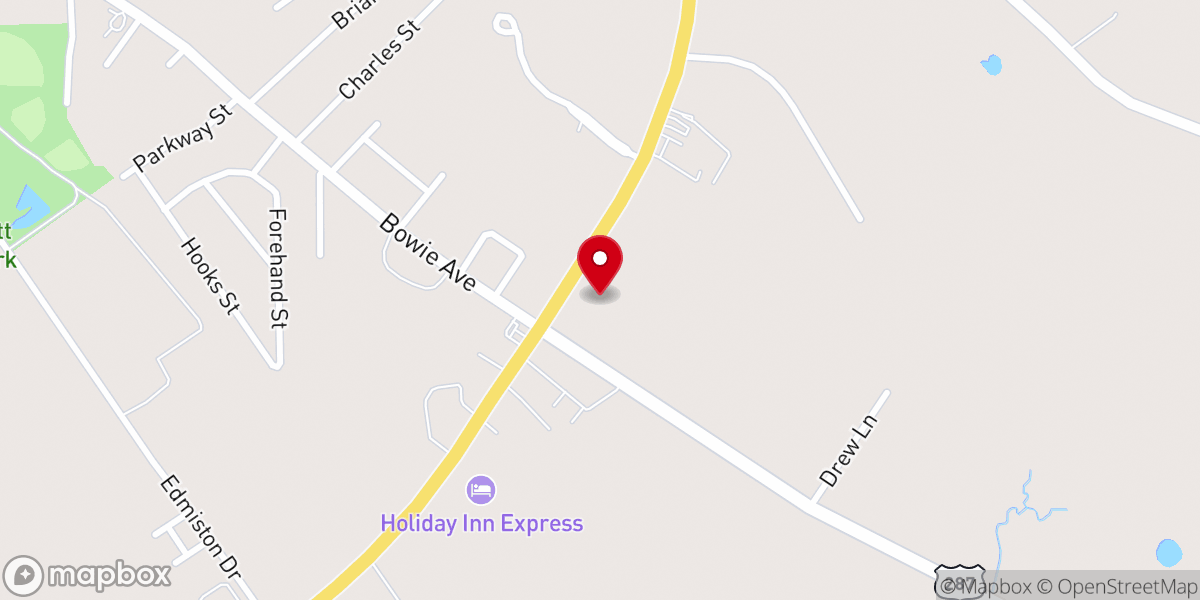 Map showing location of Lifepointe Church