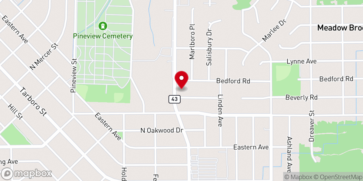 Map showing location of In His Way Ministry