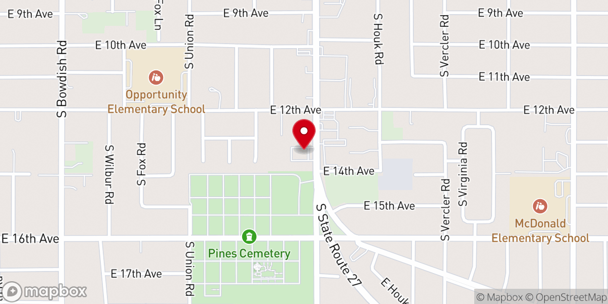 Map showing location of Thornhill Valley Chapel