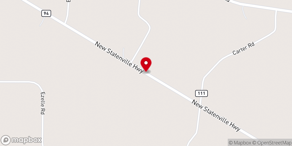 Map showing location of Mt Pleasant Church of Christ