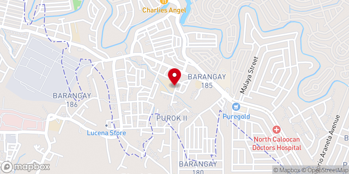 Map showing location of United Pentecostal Church - Malaria, Caloocan City