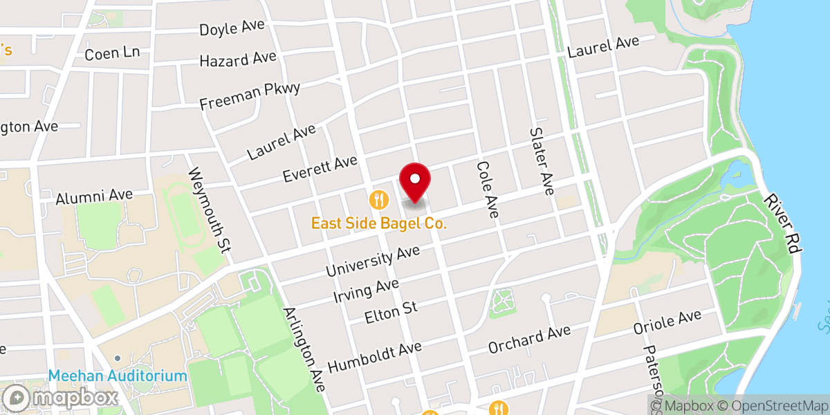 Map showing location of Hope City Church
