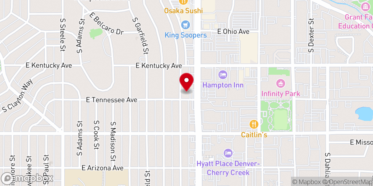 Map showing location of House of Worship United Pentecostal Church
