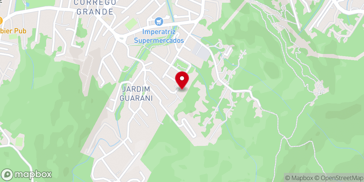 Map showing location of Igreja Batista Reformada Vida Nova