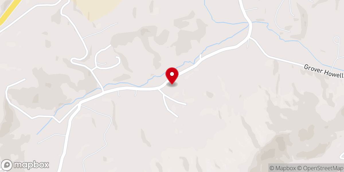 Map showing location of South Beaver Creek Church