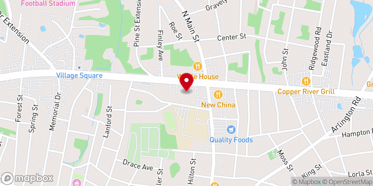 Map showing location of New Hope Freedom Church