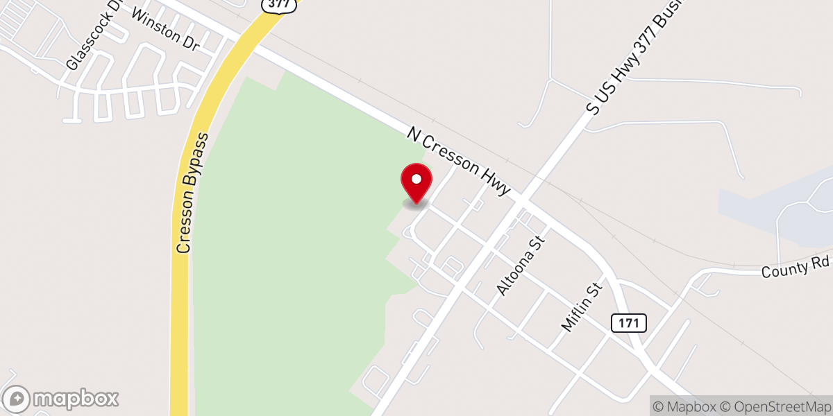 Map showing location of LoveDay "Itty Bitty" Wedding Chapel