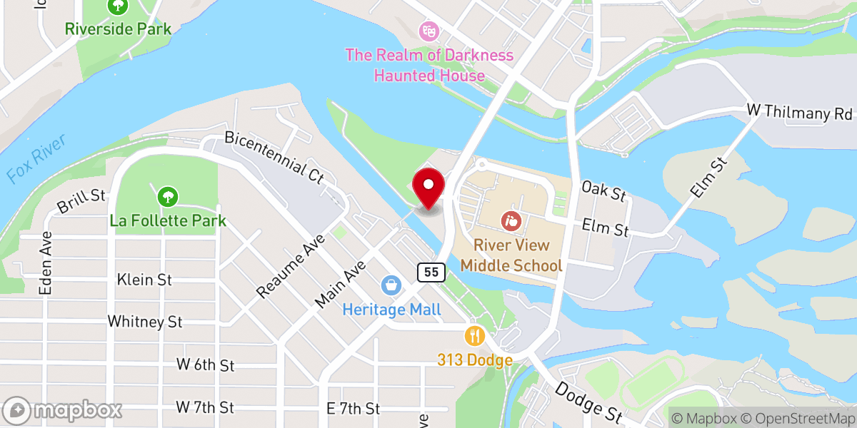 Map showing location of Freedom Fellowship Inc