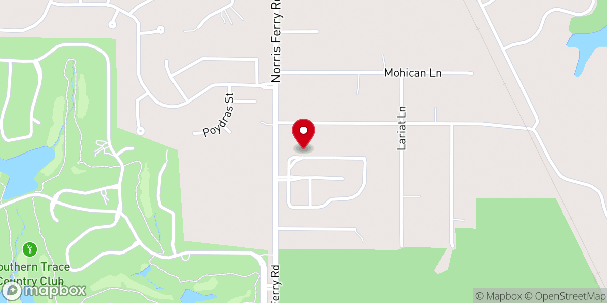 Map showing location of Living Vine International Ministries Inc