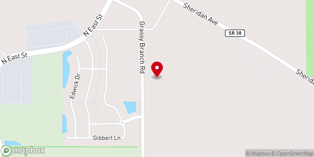 Map showing location of North Circle Church