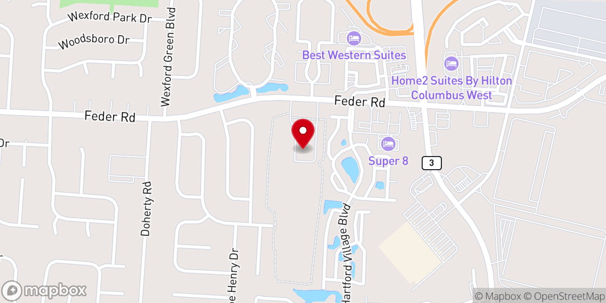 Map showing location of The Church Next Door