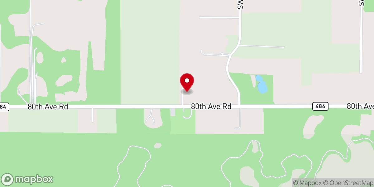 Map showing location of Episcopal Church Of-Advent