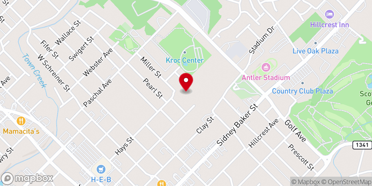 Map showing location of Wally Ninneman Ministries Inc