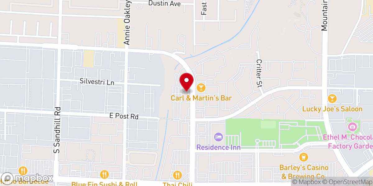Map showing location of Clearview Christian Fellowship