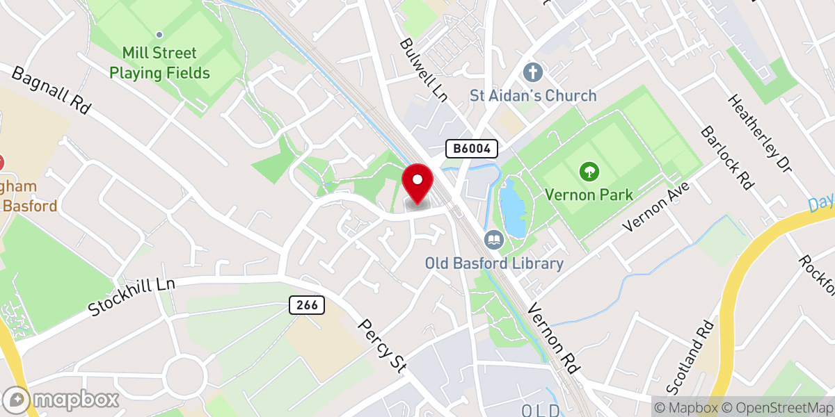 Map showing location of New Generation Church