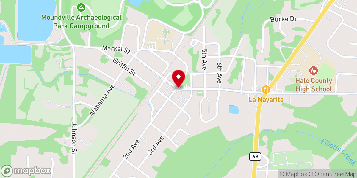 Map showing location of Kingdom Purpose International Ministries
