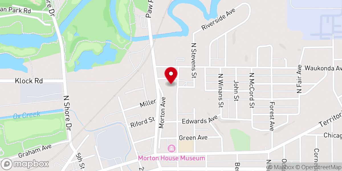 Map showing location of Old Path Church of God In Christ