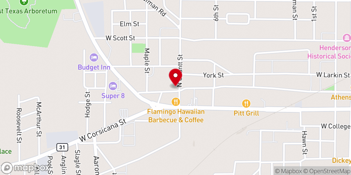 Map showing location of Bridge Morland Ministries