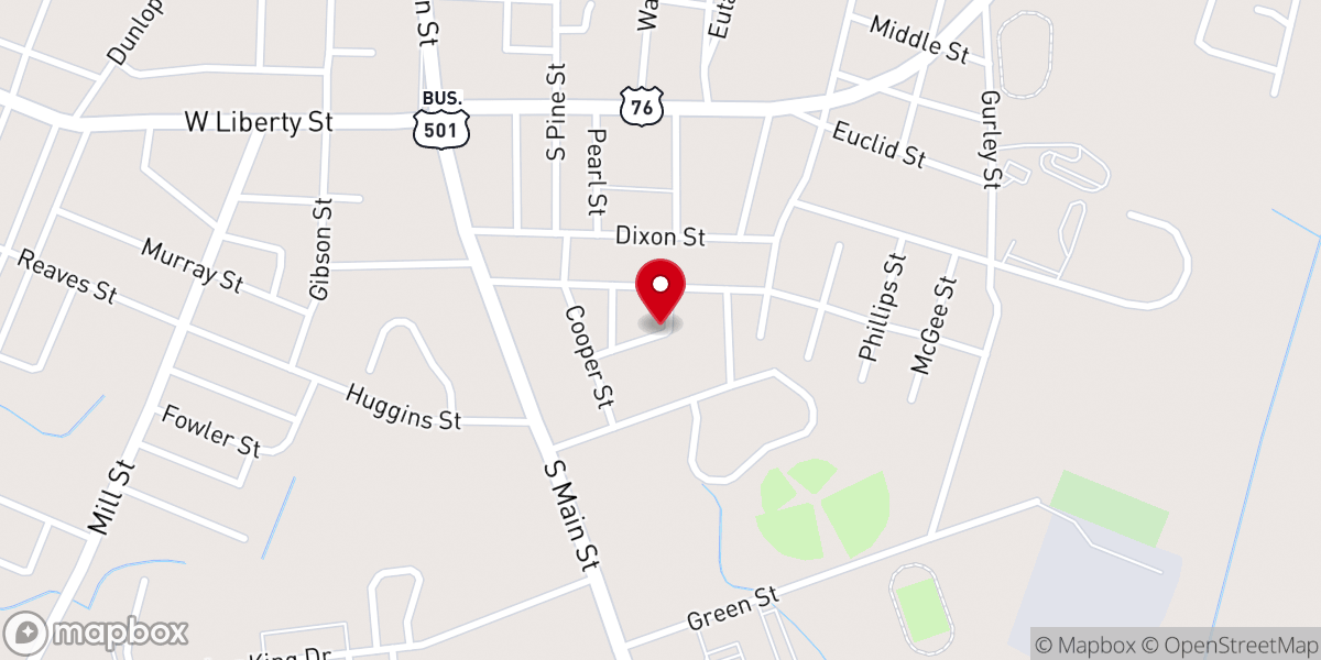 Map showing location of Faith Apostolic Church In Jesus