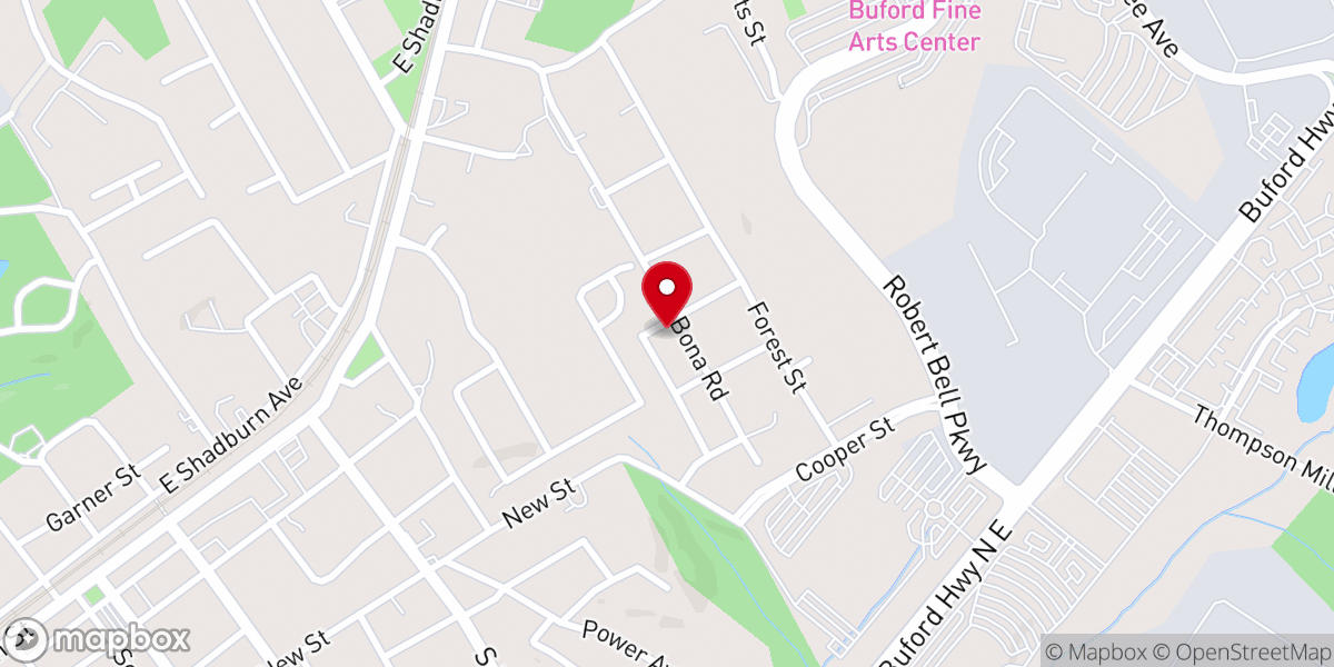 Map showing location of Sisters Mission Holiness Church