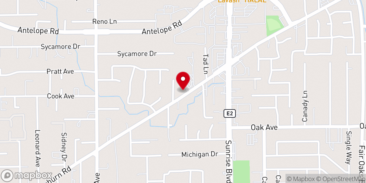 Map showing location of Holy Family Catholic Church