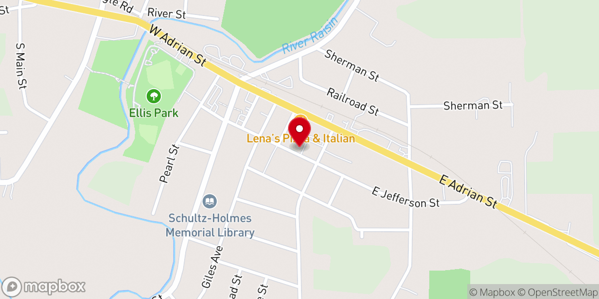 Map showing location of Emmanuel United Methodist Church