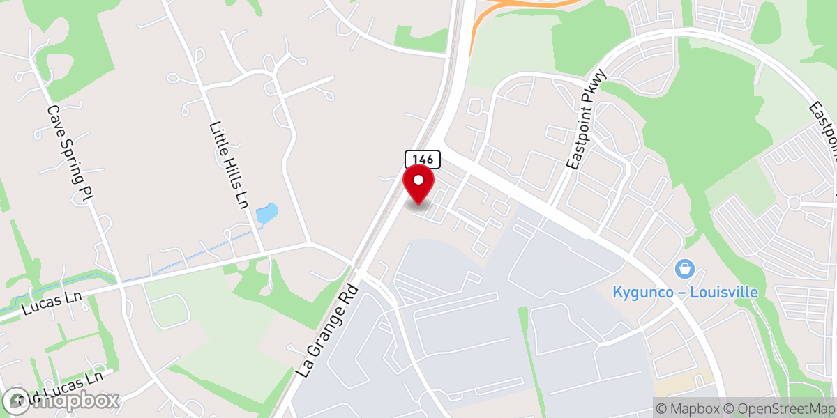 Map showing location of Fellowship Church Office