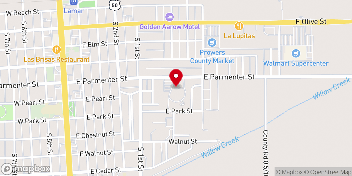 Map showing location of Saint Francis de Sales Catholic Church