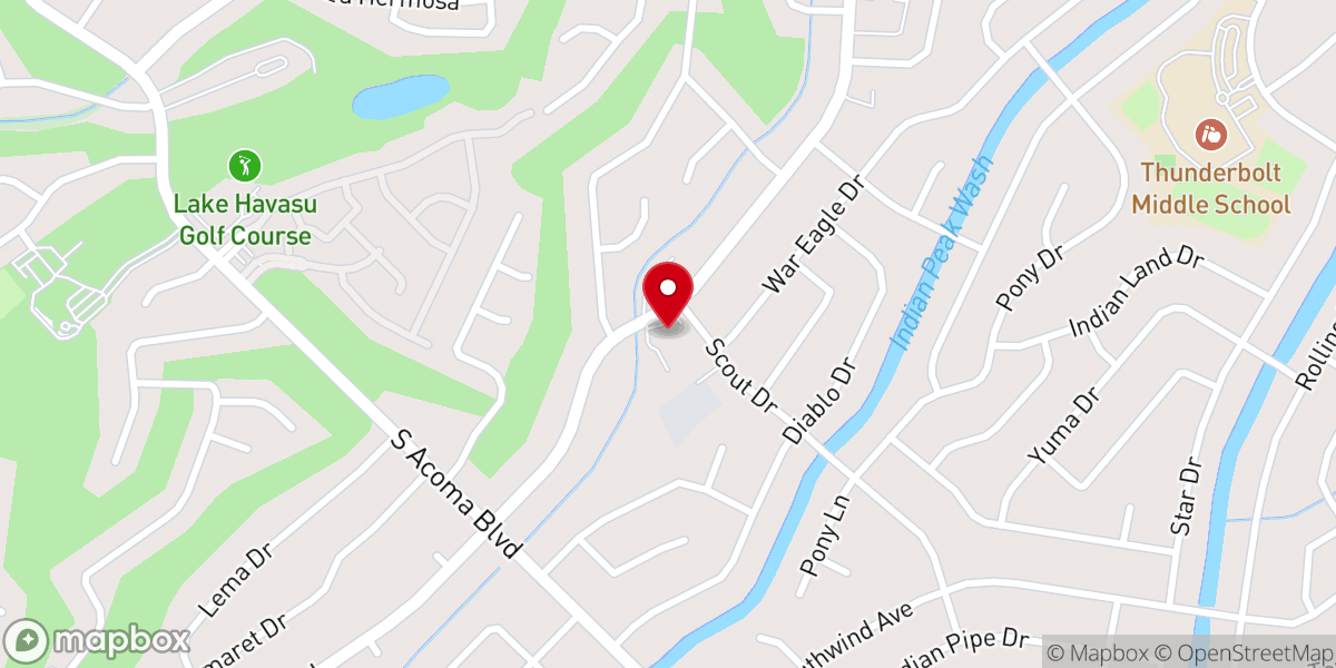 Map showing location of Inspire the Church