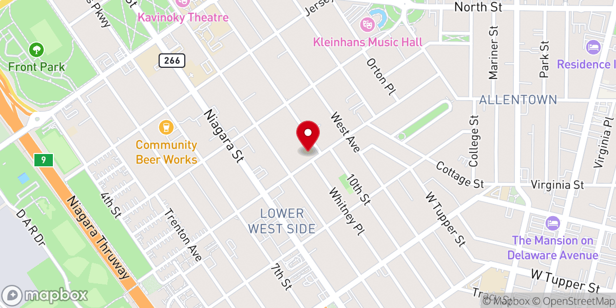 Map showing location of Theway Pentecostal Church Inc