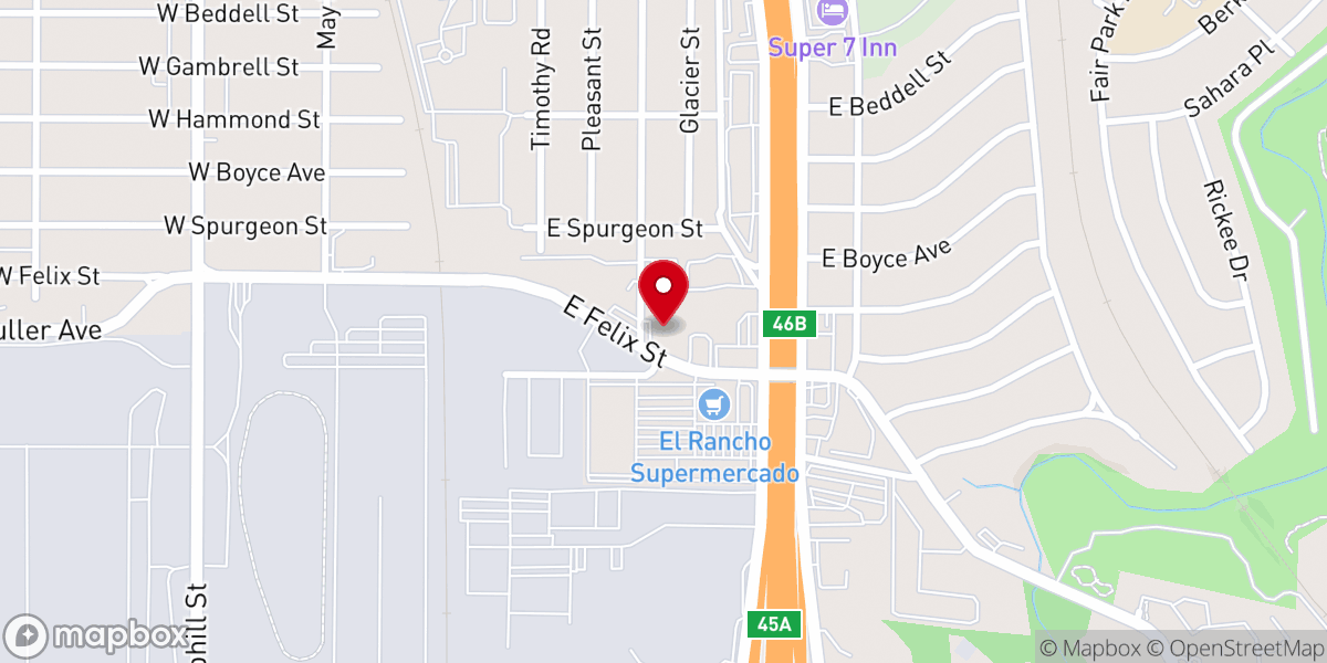 Map showing location of Serenity Funerals & Cremations