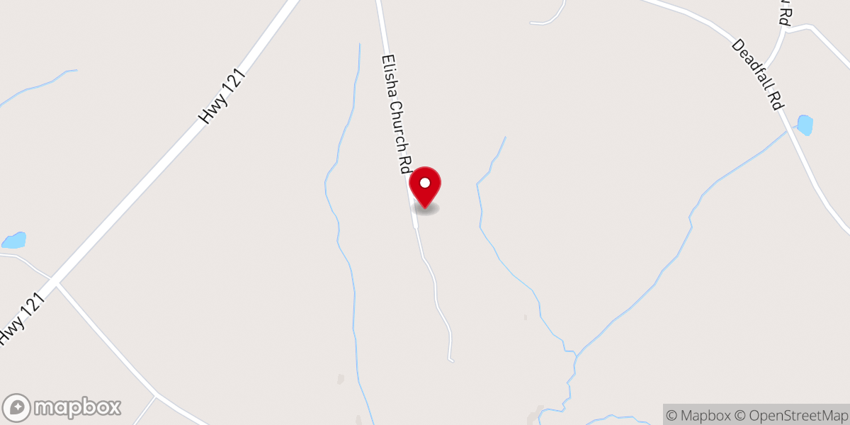 Map showing location of Elisha Church