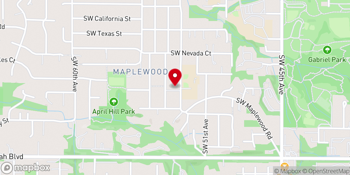 Map showing location of Hillsdale Quakers