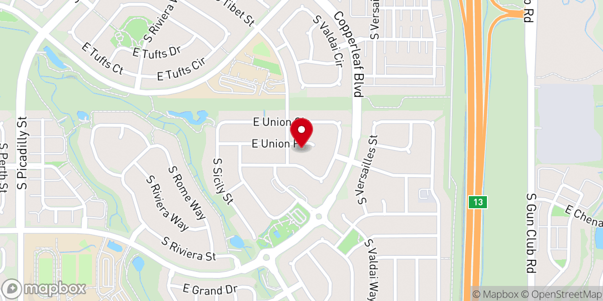 Map showing location of Little Strength Ministry