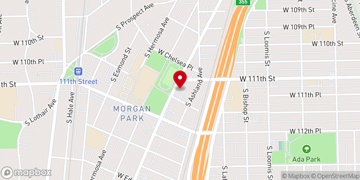 Map showing location of The Church of Jesus Christ of Latter-day Saints