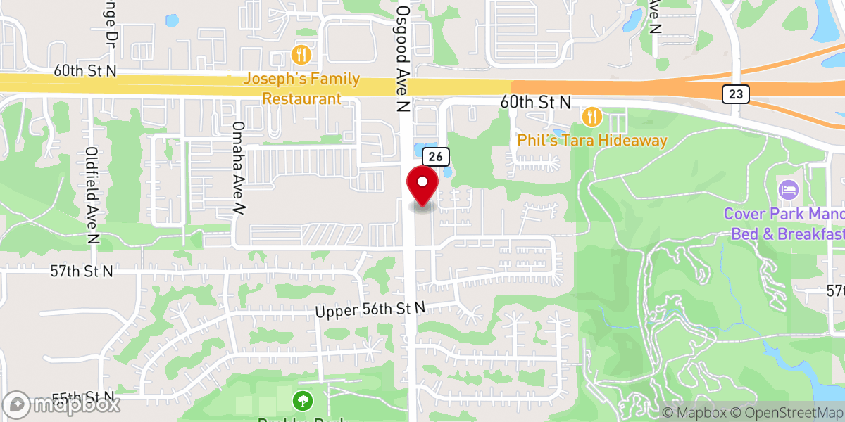 Map showing location of Watermark Church Hub
