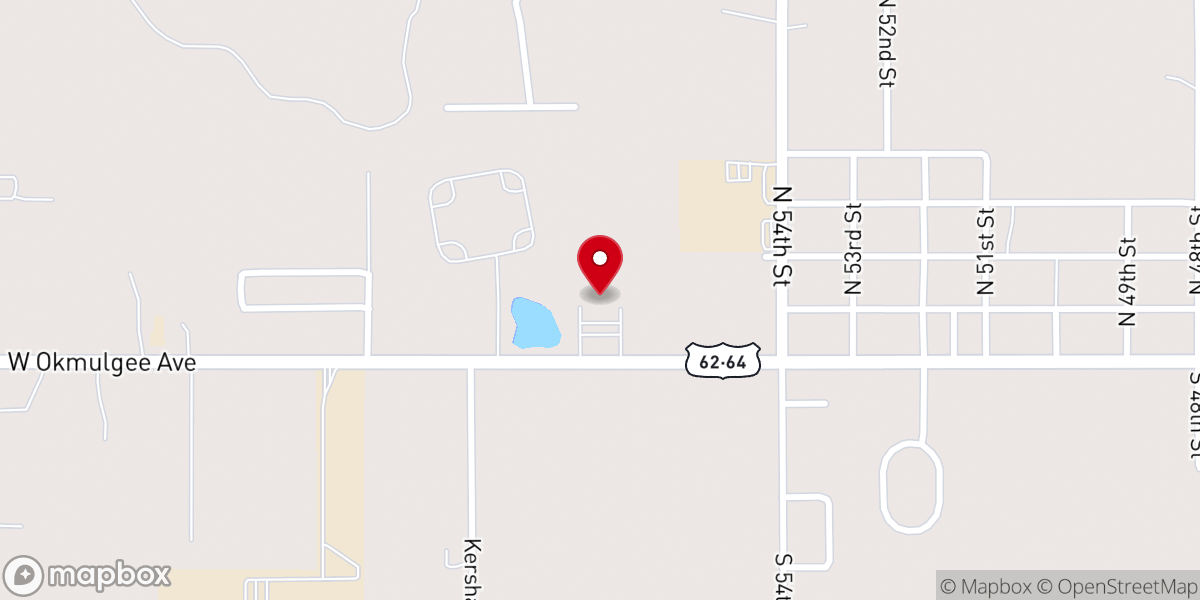Map showing location of Timothy Baptist Church