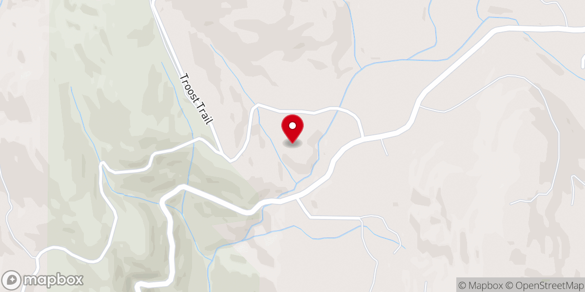 Map showing location of Pleasant Valley Sanctuary