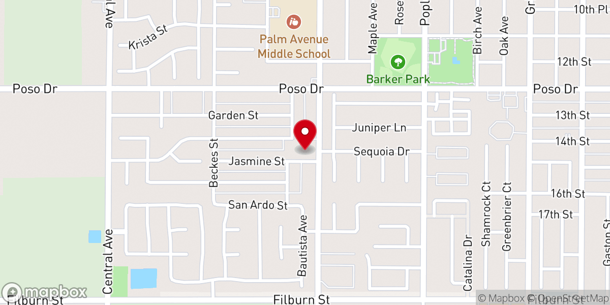 Map showing location of Masada Biblical Seminary