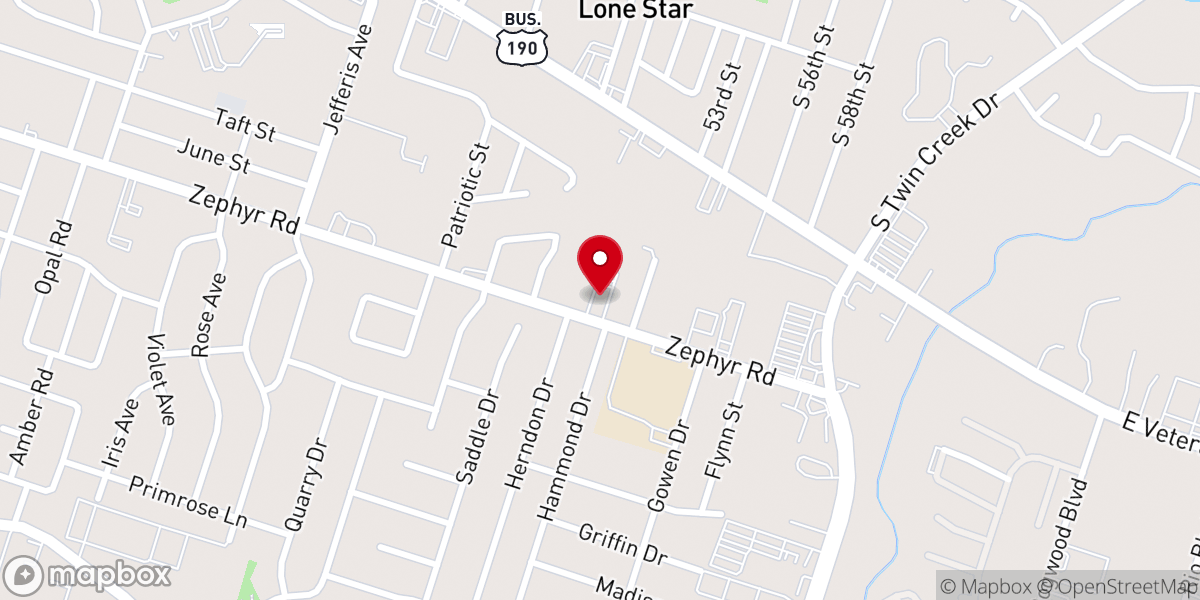 Map showing location of Iglesia Christiana Nueva Vida