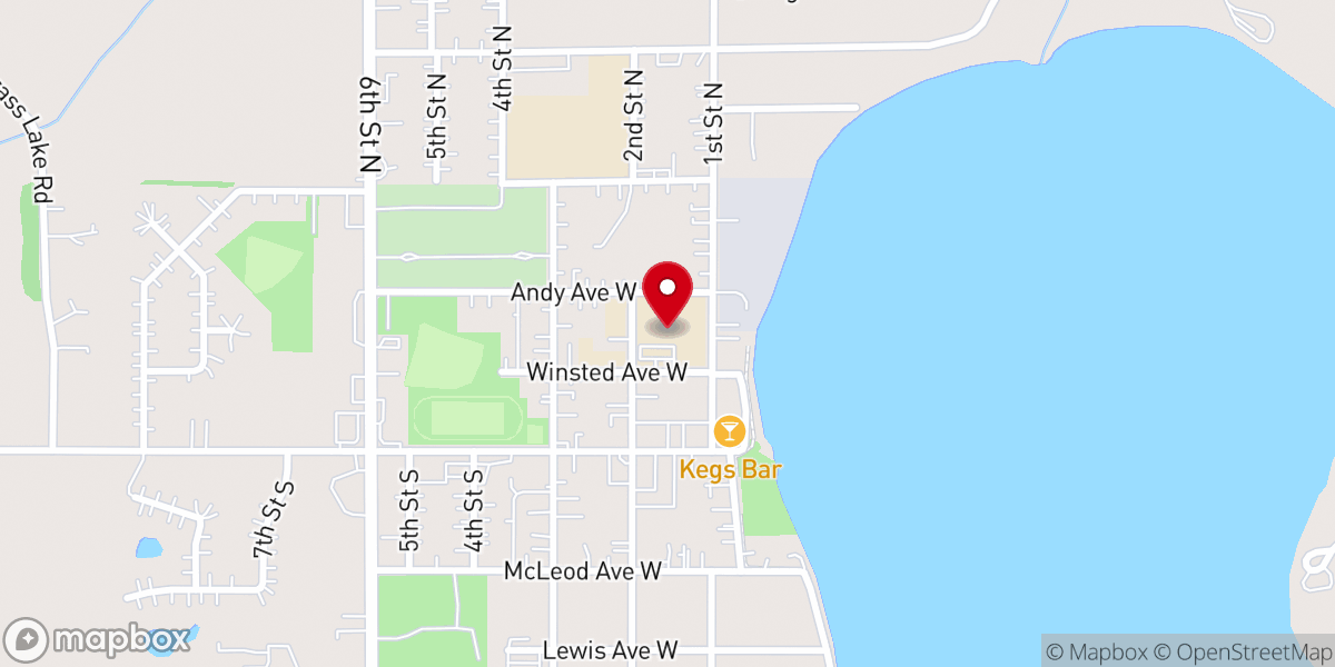 Map showing location of Holy Trinity