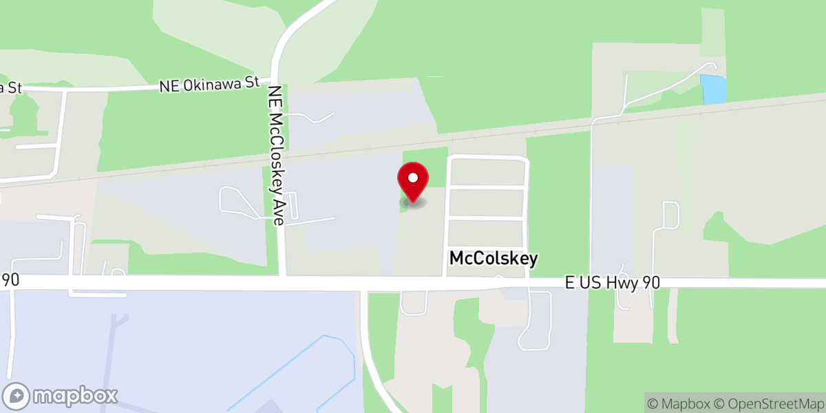 Map showing location of College Manor Chapel