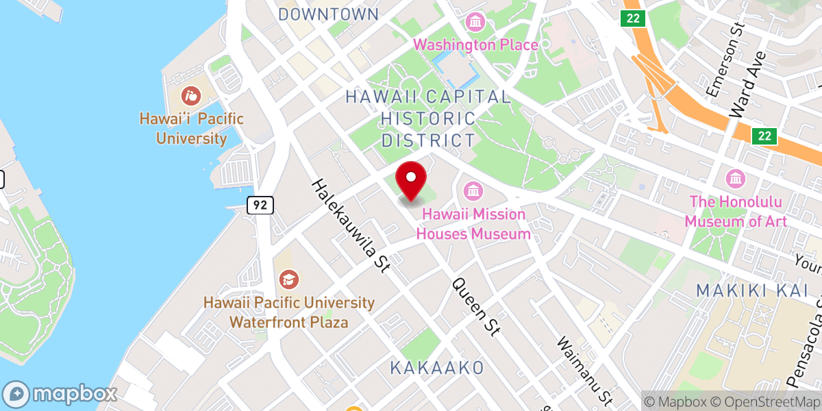 Map showing location of Life Changing Ministries