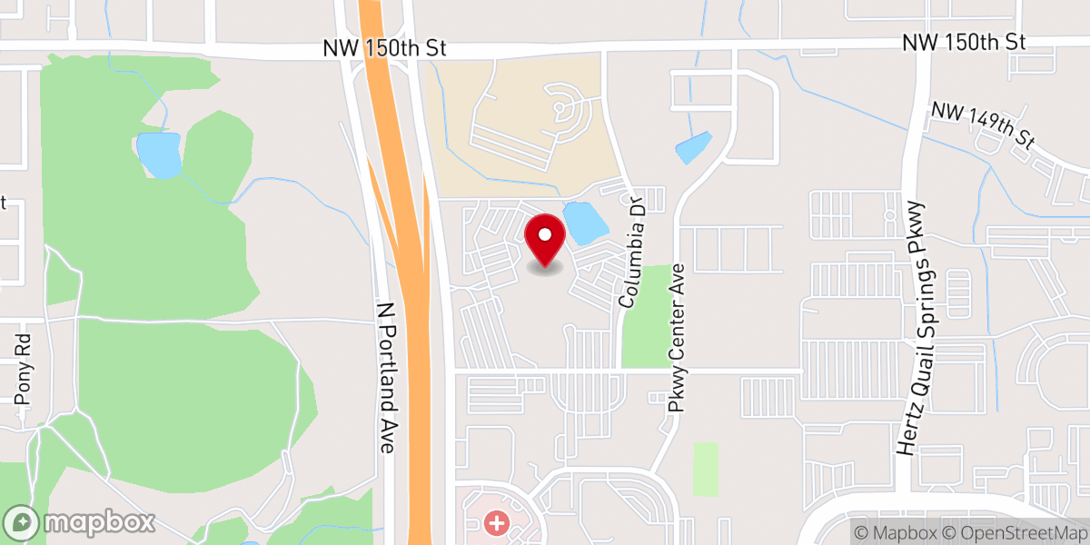 Map showing location of The Gathering OKC